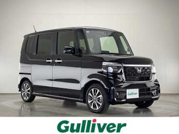 ホンダ Ｎ ＢＯＸ カスタム 禁煙車 純正ナビ Bカメラ ETC 片側電動