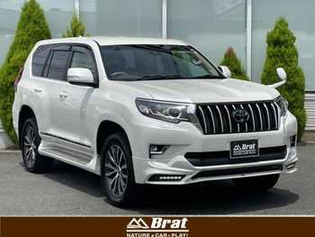 トヨタ ランドクルーザー プラド TX Lパッケージ TRD製エアロ 4本出しマフラー 純正エンスタ