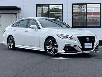 トヨタ クラウン ハイブリッド RS アドバンス 禁煙車 純正ナビ 3眼LED 全周囲カメラ