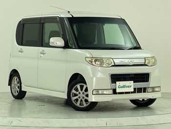 ダイハツ タント カスタム Vセレクション 社外ナビ Bカメラ CD DVD ETC HIDライト