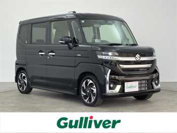 スズキ スペーシア カスタム HYBRID XS 純ナビ/スズキセーフティ/HUD/両パワスラ