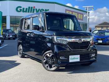 ホンダ Ｎ ＢＯＸ カスタム G EX ターボ ホンダセンシング 禁煙車/純正8型ナビ/前後ドラレコ/両側電動