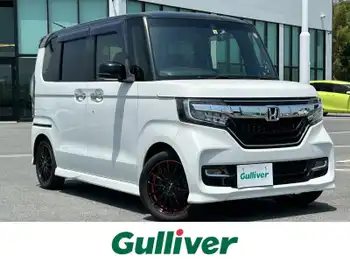 ホンダ Ｎ ＢＯＸ カスタム G EX ホンダセンシング 純正ナビ　フルセグ　ETC　両側パワスラ