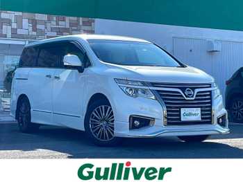 日産 エルグランド 250HWS S アーバンクロム ホワイトレザー ナビ/全方位/デジタルミラー/白革シート