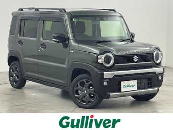 スズキ ハスラー タフワイルド・ターボ 純正9型ナビ 全方位カメラ 衝突軽減 ETC　