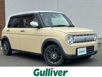 スズキ ラパン X 4WD　社外ナビ　衝突軽減　フルセグ　取説