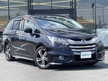ホンダ オデッセイ アブソルート 純正ナビ 両側パワスラ オットマン ETC
