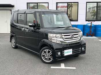 ホンダ Ｎ ＢＯＸ カスタム G Lパッケージ 純正ナビ Bカメラ ETC Bluetooth フォグ