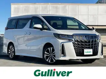 トヨタ アルファード S Cパッケージ 禁煙車 純正9型DA 12.1型後席M 3眼LED BSM