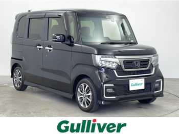 ホンダ Ｎ ＢＯＸ カスタム L 純正9型ナビ 前席シートヒーター ETC