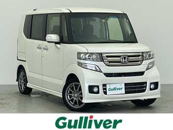 ホンダ Ｎ ＢＯＸ カスタム G Lパッケージ 両側電動ドア 純正ナビ バックカメラ ETC