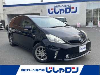 トヨタ プリウス α S チューンブラック ナビ Bカメラ コーナーセンサー ETC