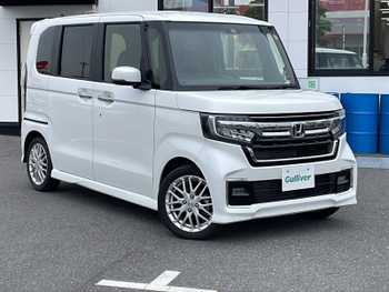 ホンダ Ｎ ＢＯＸ カスタム L ターボ 禁煙車 社外SDナビ 両側パワスラ ETC