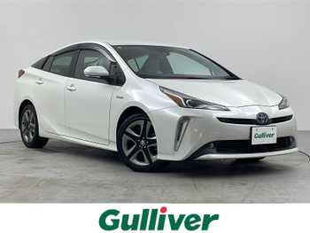 トヨタ プリウス A ツーリングセレクション 純正9型ナビ Bカメラ レザーシート ETC LED