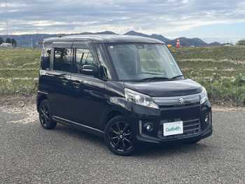 スズキ スペーシア カスタム XS リミテッド 衝突軽減 半革シート ドラレコ HIDライト