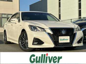 トヨタ クラウン ハイブリッド アスリートG ・禁煙車・サンルーフ ・純正SDナビ