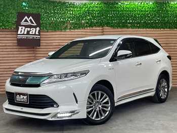 トヨタ ハリアー ハイブリッド プログレス 4WD TSS 純正ナビ 全方位カメラ TRDエアロ