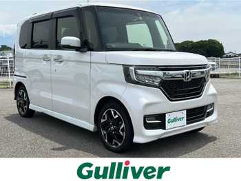 ホンダ Ｎ ＢＯＸ カスタム G L ターボ ホンダセンシング 純正ナビ 両側電動 衝突軽減 ETC ドラレコ