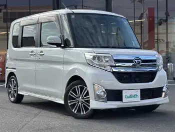ダイハツ タント カスタム RS Pスタート両側PスラETCスタッドレス4本