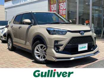 トヨタ ライズ G フロントモデリスタエアロ　8インチナビ