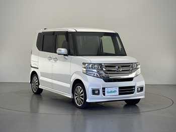 ホンダ Ｎ ＢＯＸ カスタム ターボ SSパッケージ 純正ナビ 両側電動 ETC シートヒーター