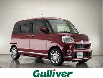 ダイハツ ムーヴ キャンバス G メイクアップ SA Ⅲ 禁煙車 社外ナビTV 両側電動スライドドア