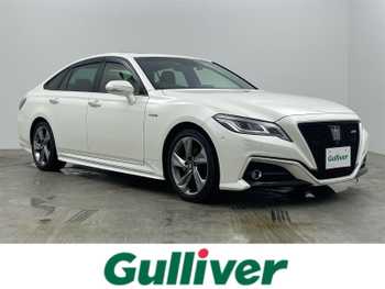トヨタ クラウン ハイブリッド RS アドバンス 純正8型ナビ サンルーフ 全方位 衝突軽減