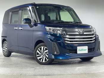 トヨタ ルーミー カスタムG 9型ナビ 後席モニター ETC ドラレコ LED BT