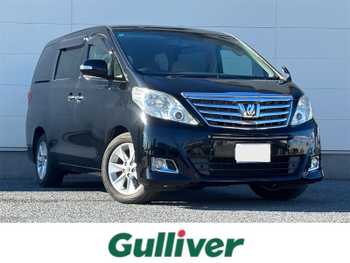 トヨタ アルファード 240G 社外ナビ/オットマン/パワーシート