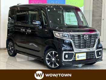 マツダ フレアワゴン カスタムスタイル ハイブリッド XS 純正ナビ Rカメラ 両側電動 ハーフレザー