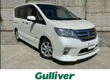 日産 セレナ ハイウェイS G Sハイブリッド ナビ　Bカメラ　後席モニター　両Pスラ　