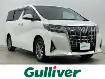 トヨタ アルファードハイブリット エグゼクティブ ラウンジ 後席モニター 10.5型ナビ JBLサウンド ETC