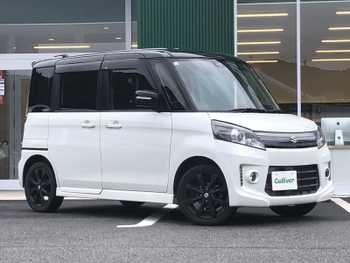 スズキ スペーシア カスタム XS リミテッド ナビ 両側パワースライド ハーフレザー