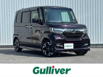 ホンダ Ｎ ＢＯＸ カスタム G EX ターボ ホンダセンシング ナビ Bluetooth 両側電動 ハーフレザー