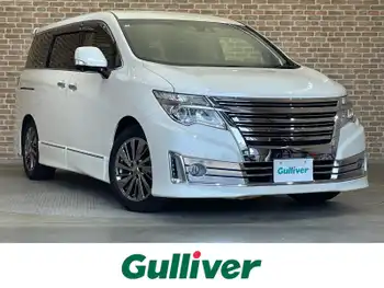 日産 エルグランド ライダー 黒本革シート ブラックレザー/後席モニター/全周囲カメラ