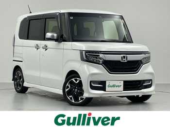 ホンダ Ｎ ＢＯＸ カスタム G EX ターボ ホンダセンシング 純正メモリナビ フルセグTV 両側パワスラ