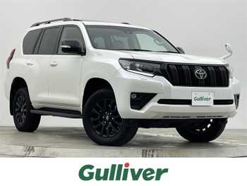 トヨタ ランドクルーザー プラド TX Lパッケージ マットブラED サンルーフ 純正9型ナビ ベージュ革 禁煙車