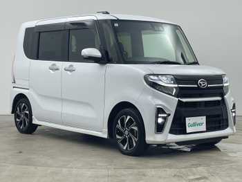 ダイハツ タント カスタム X 禁煙 純正7型ナビ 両側電動 シートヒーター