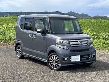 ホンダ Ｎ ＢＯＸ カスタム G ターボ Lパッケージ 衝突軽減 半革シート DTV BT ドラレコ ETC