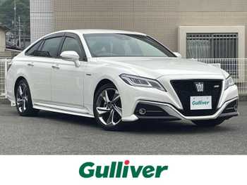 トヨタ クラウン ハイブリッド RS アドバンス シーケンシャル 純正ナビ ETC BSM ACC 禁煙