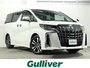 トヨタ アルファード S Cパッケージ 純正9incナビTV フリップダウンモニター 黒