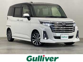 ダイハツ トール カスタムG ターボ 純正ナビ フリップダウンモニター 禁煙車
