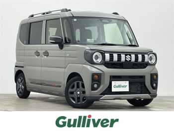 スズキ スペーシア ギア HYBRID XZターボ 8型ナビ 両側電動スライド HUD 禁煙車