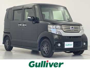 ホンダ Ｎ ＢＯＸ カスタム G Aパッケージ 社外ナビ 片側電動 衝突軽減 ドラレコ ETC