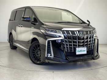 トヨタ アルファードハイブリット SR TRDエアロ 後席モニター 10インチナビ ETC