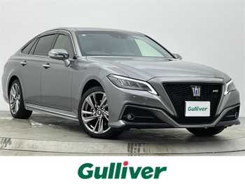 トヨタ クラウン ハイブリッド RS Four リミテッドⅡ 純正ナビ 全周囲カメラ BSM HUD 黒革シート