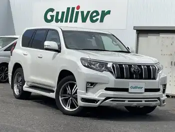 トヨタ ランドクルーザー プラド TX ワンオーナー 4WD 社外ナビ（アルパイン）