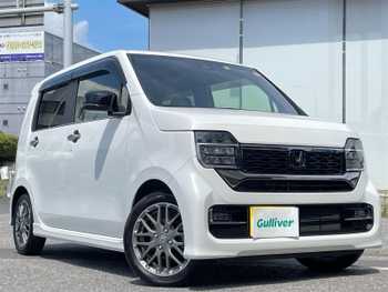 ホンダ Ｎ ＷＧＮ カスタム L ホンダセンシング レザーシート 純正SDナビ