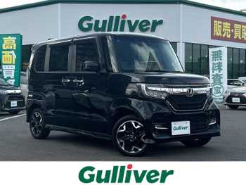 ホンダ Ｎ ＢＯＸ カスタム G L ターボ ホンダセンシング ワンオーナー/両側パワスラ/純正ナビ/BT
