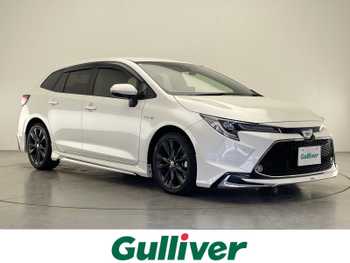 トヨタ カローラツーリング ハイブリッド ダブルバイビー 禁煙 モデリスタフルエアロ 純正9型ナビ TV